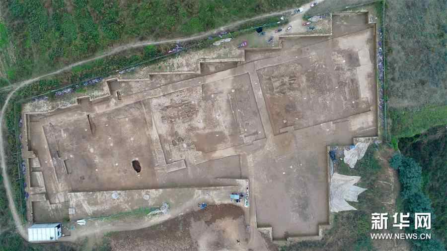 陕西首次发现秦代大型国家府库遗址